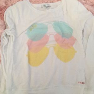 Peace love world sunglasses sweatshirt